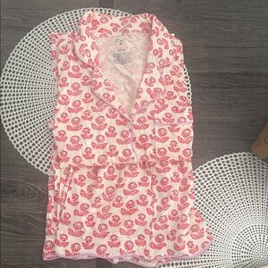 Roller Rabbit x Target Women’s Pajama Set Red Floral- Sizes XS-NWT